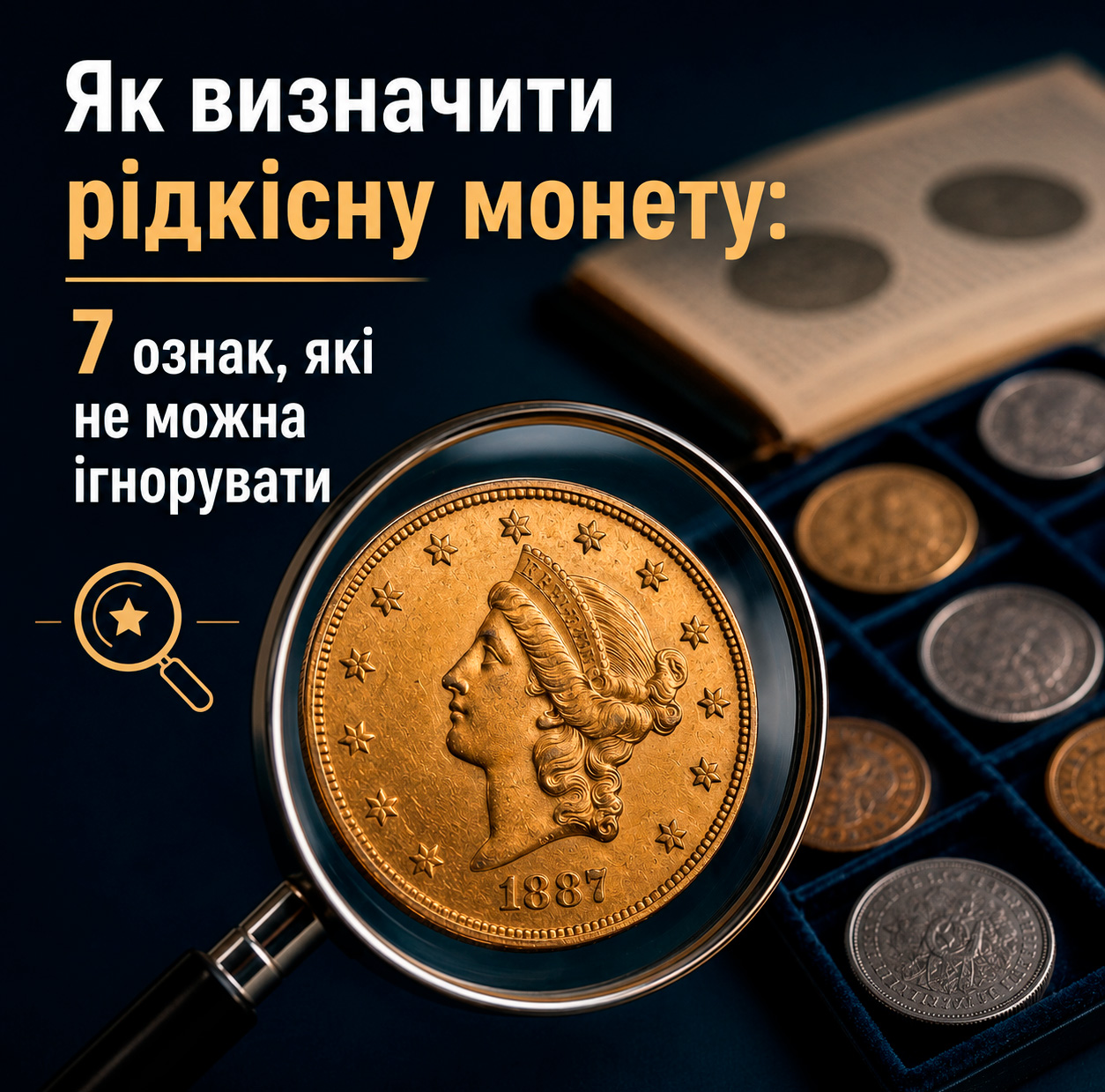 yak viznachiti ridkisnu monetu5