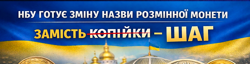 НБУ готує зміну назви розмінної монети: замість копійки - шаг НБУ готує зміну назви розмінної монети: замість копійки - шаг
