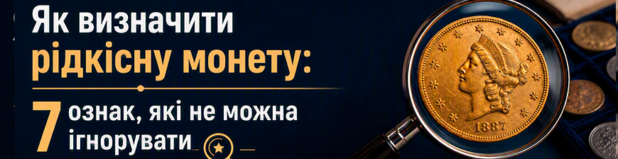 Як визначити рідкісну монету: 7 ознак, які не можна ігнорувати Як визначити рідкісну монету: 7 ознак, які не можна ігнорувати